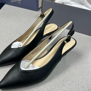 Liz Claiborne shoes, high heels, in black.